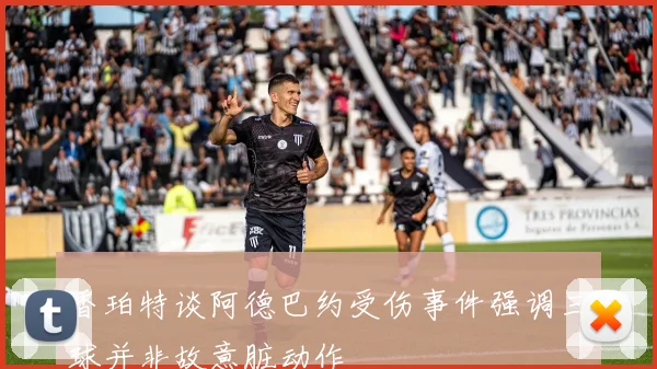 香珀特谈阿德巴约受伤事件强调三球并非故意脏动作